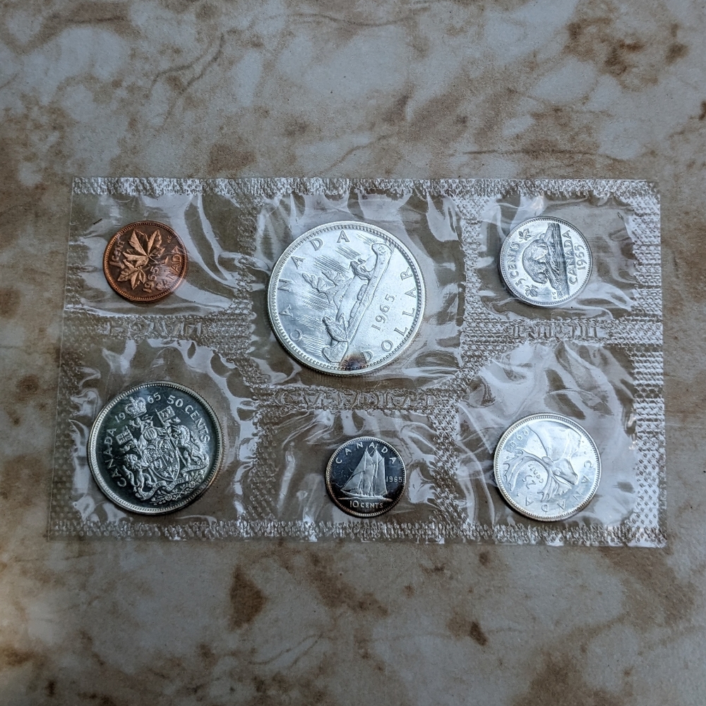 1965 Canadian Collector Coins Set
